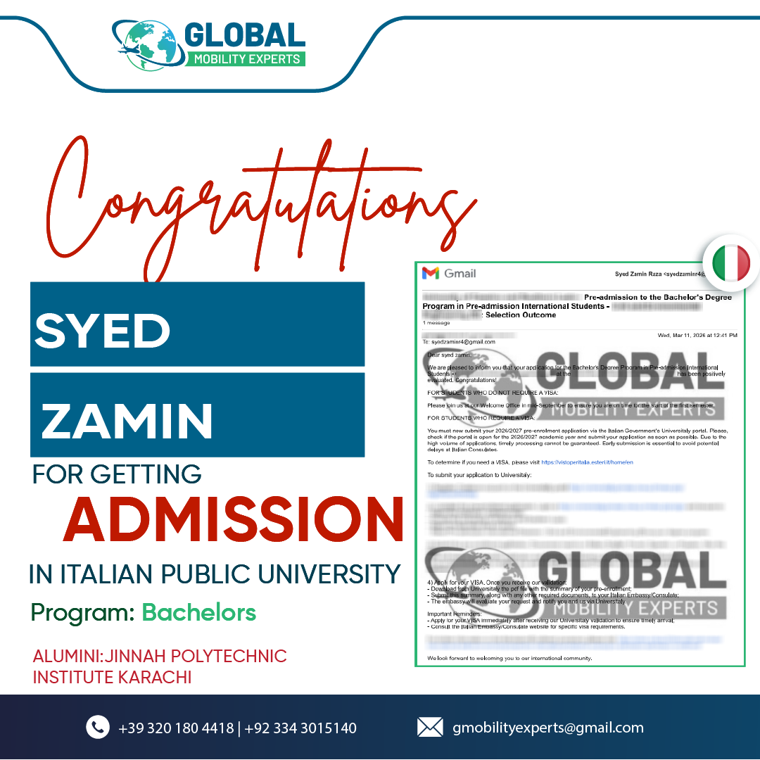 Admission Zamin